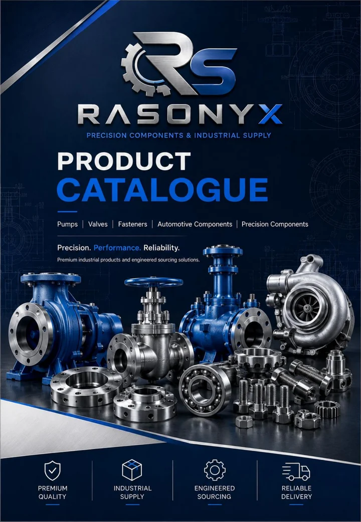 Rasonyx product catalogue cover